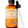 UpNature Head Ease Essential Oil Blend - 2oz   with Peppermint, Rosemary & Frankincense Oils   Aromatherapy Essential Oil