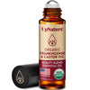 UpNature Organic Castor Oil and Frankincense Roll On – 100% Pure Hexane Free Castor Oil & Frankincense Under Eye Roller for Face - Wrinkles Dark Circles Beauty Rollerball