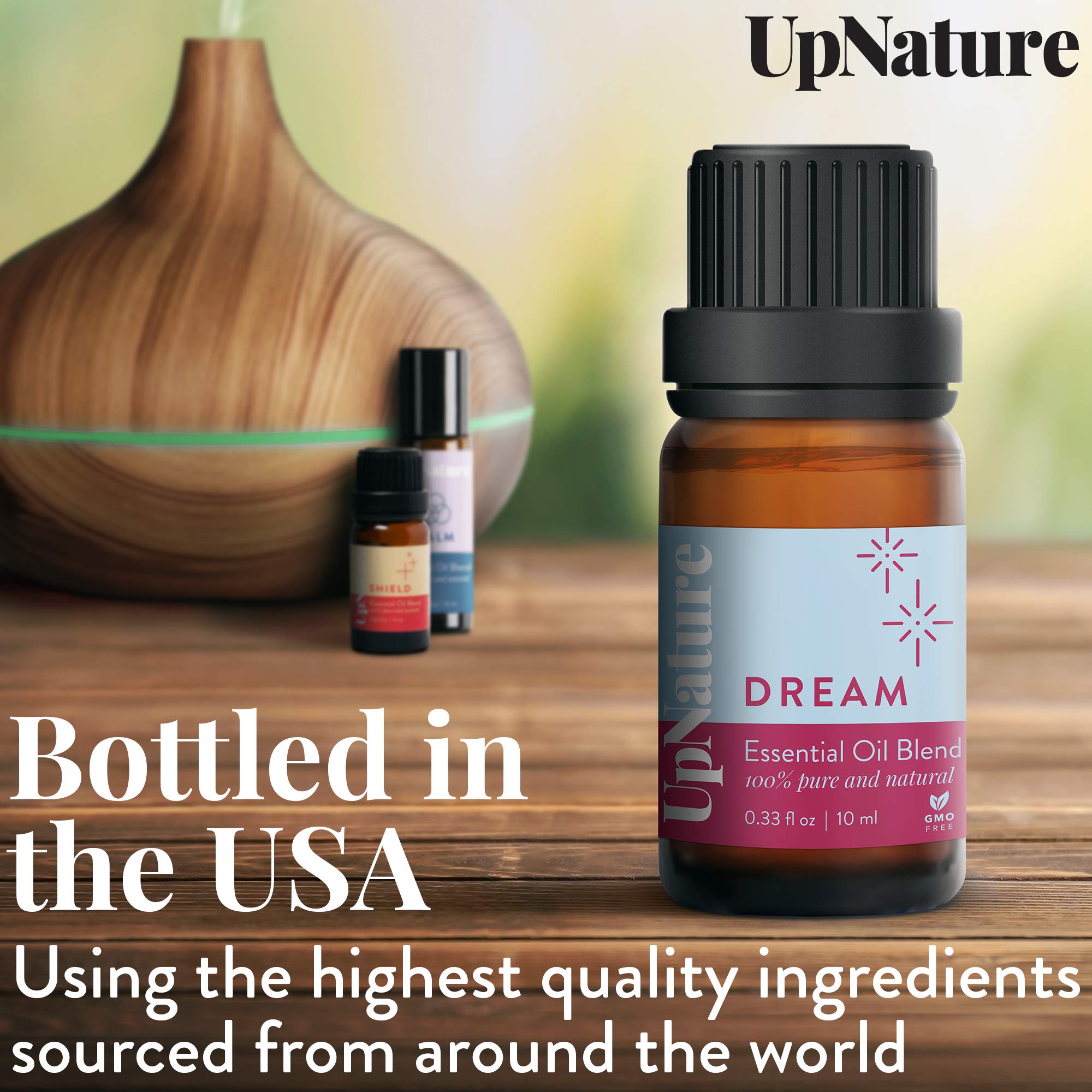 Dream Essential Oils for Sleep - 100% Pure & Potent Essential Oil Sleep Blend - Lavender Chamomile & Citrus - Better Sleep Essential Oil