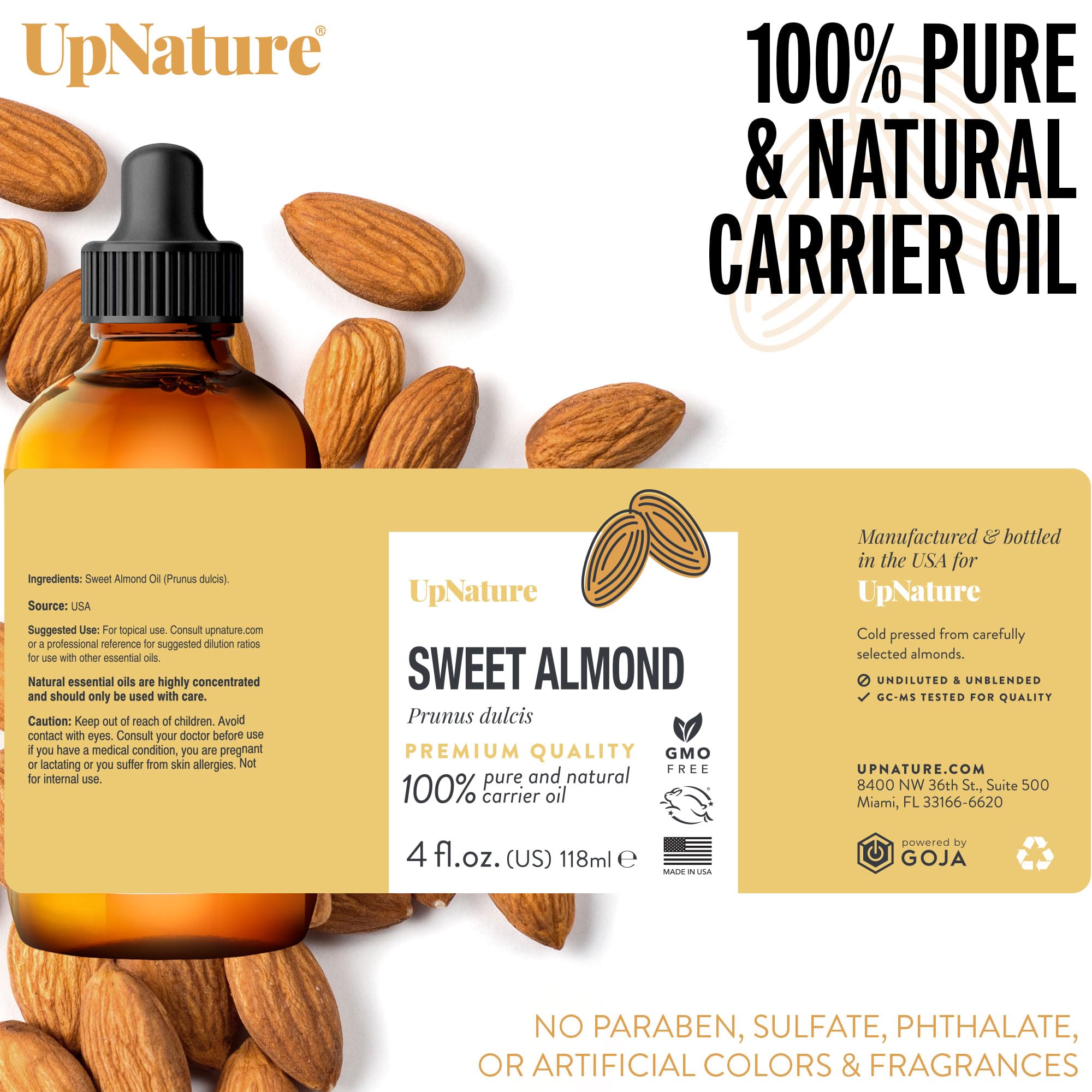 UpNature Clove Essential Oil - 100% Natural & Pure, Undiluted, Premium Quality Aromatherapy Oil Relief & Promotes Healthy Gums, Clove Oil for Tooth Aches, Soothe Headaches, 4oz